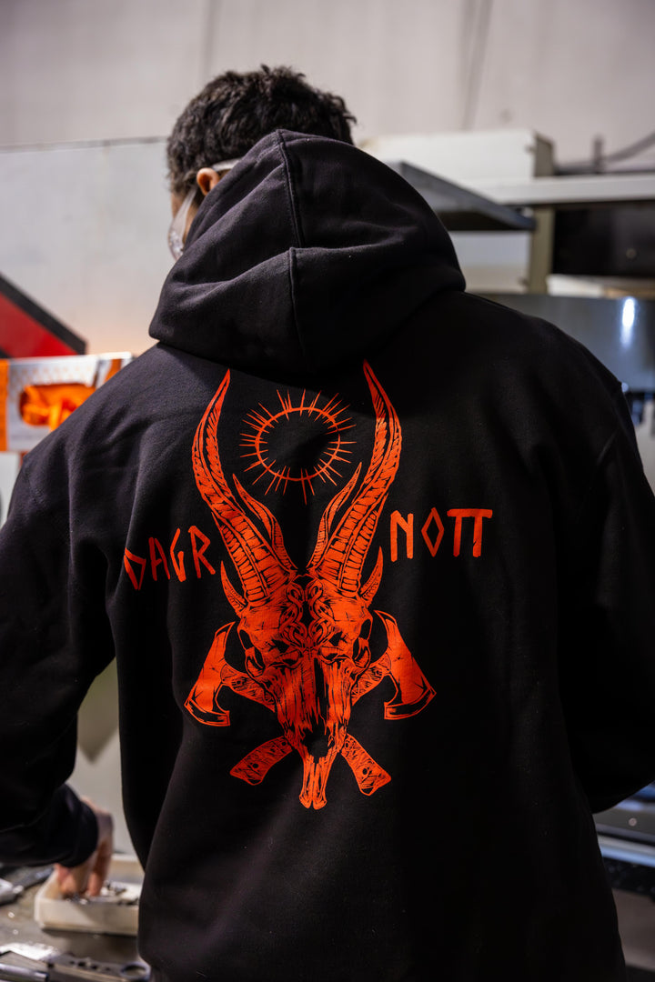 Ibex Skull Dagr & Nott Hoodie