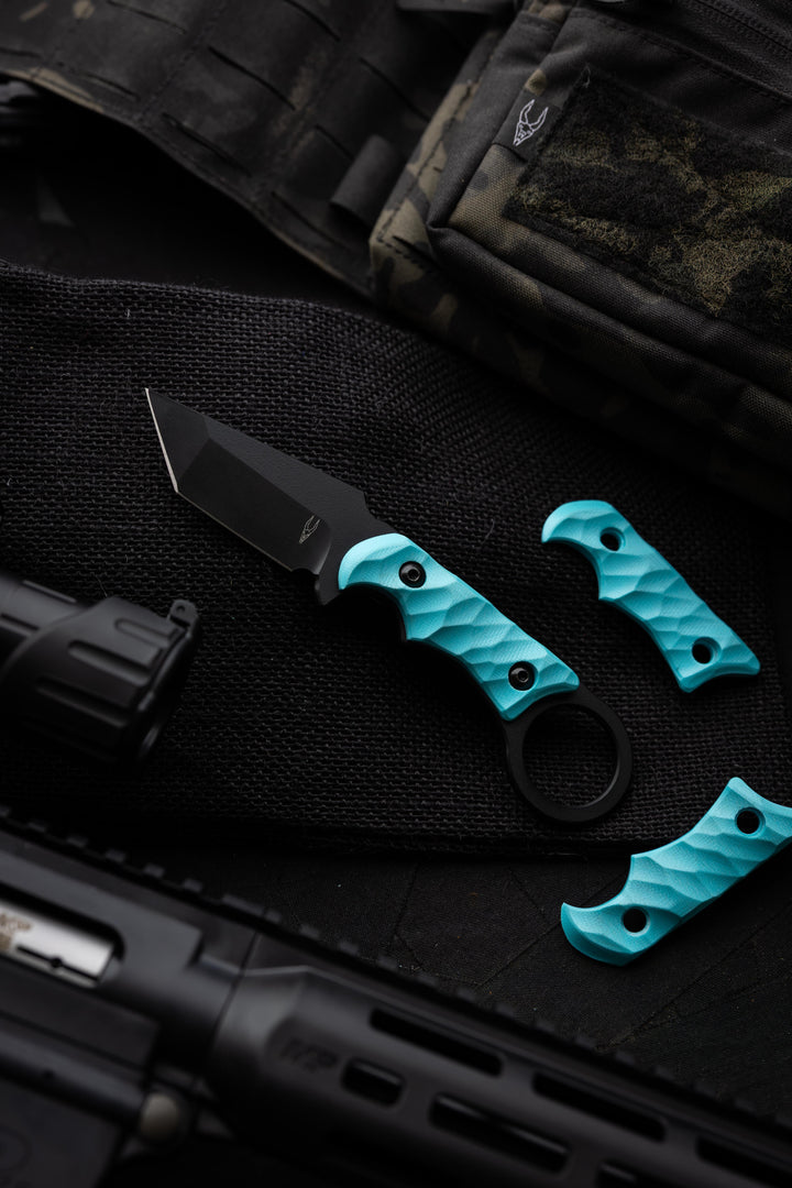 Extra Turquoise Ringed Tanto Scales