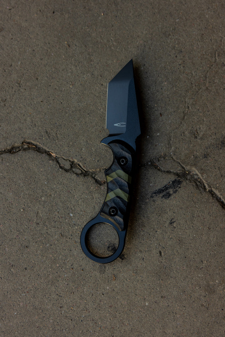 OD-Green Arrowhead Ringed Tanto
