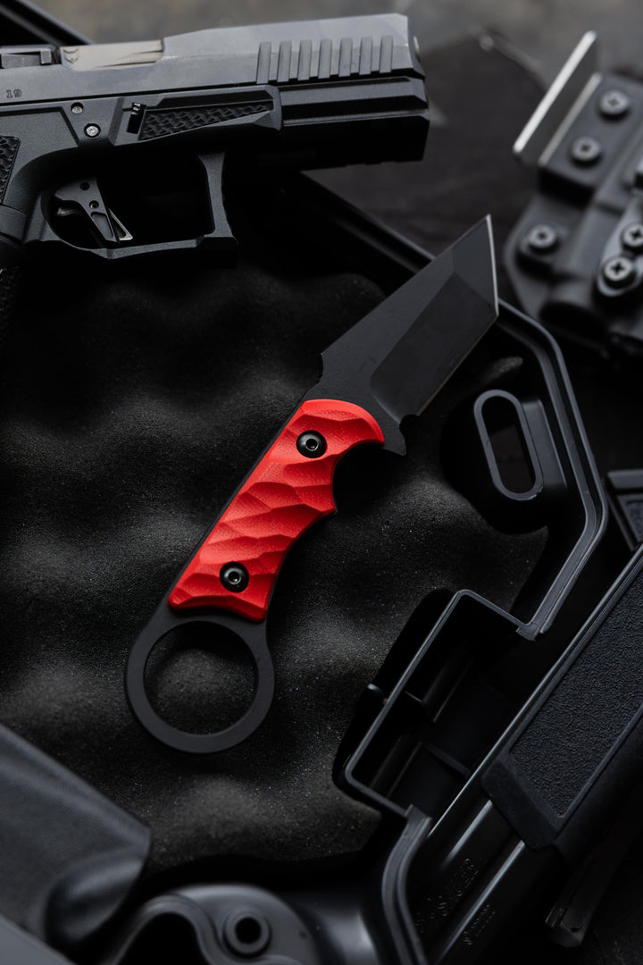 Crimson Ringed Tanto