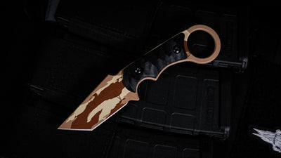 Desert Tiger Stripe Ringed Tanto
