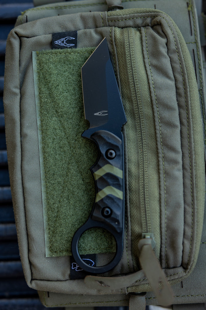 OD-Green Arrowhead Ringed Tanto